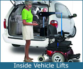 Inside Vehicle Lift